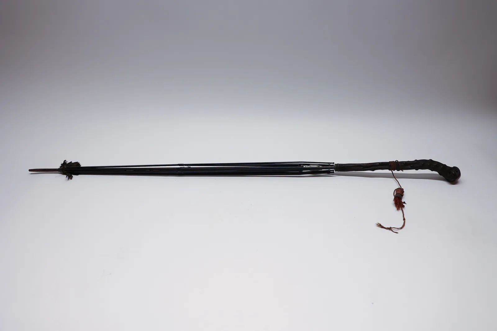 Umbrella Frame withSilver Monogram and Root Handle