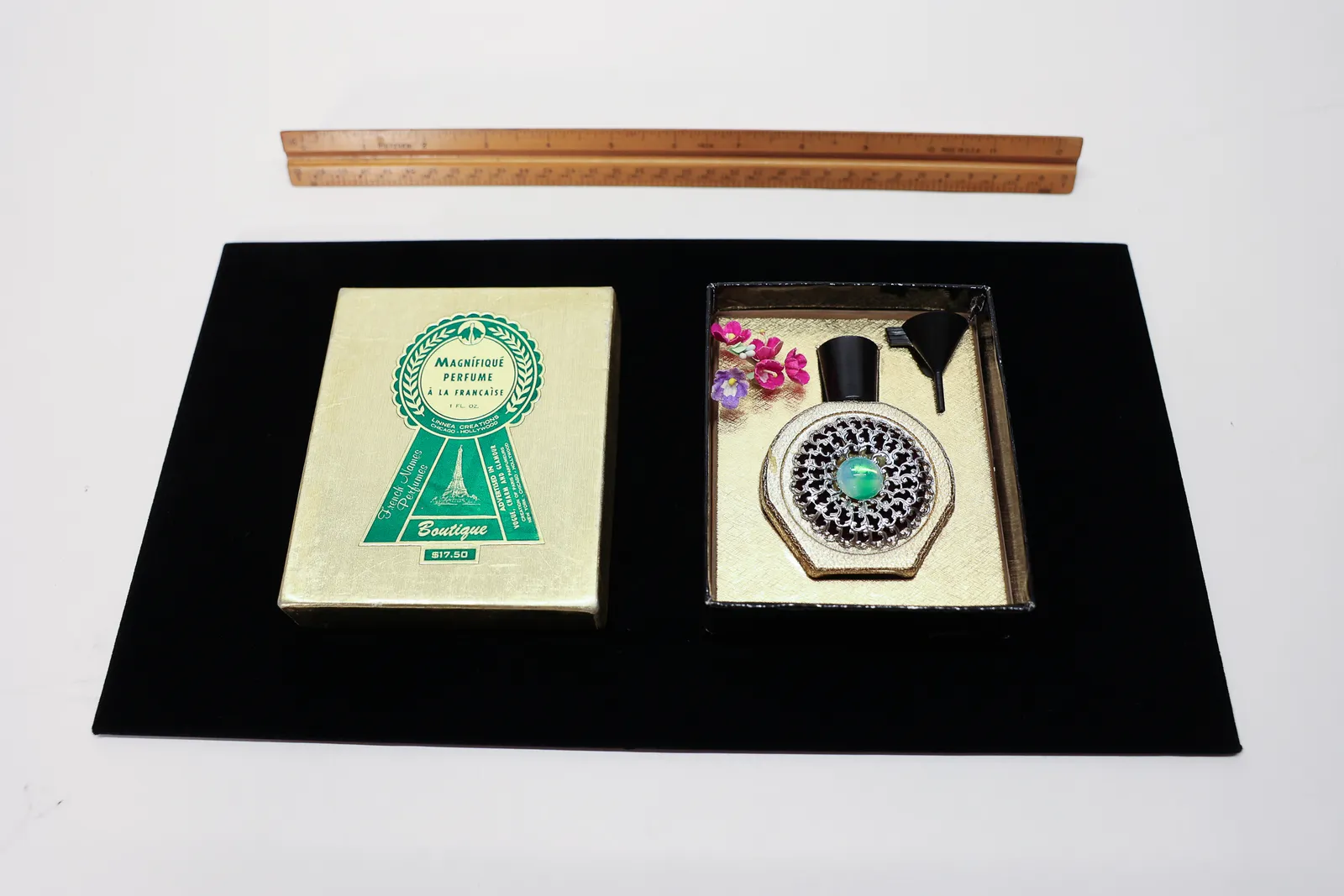 Vintage Magnifique French Perfume Bottle Box