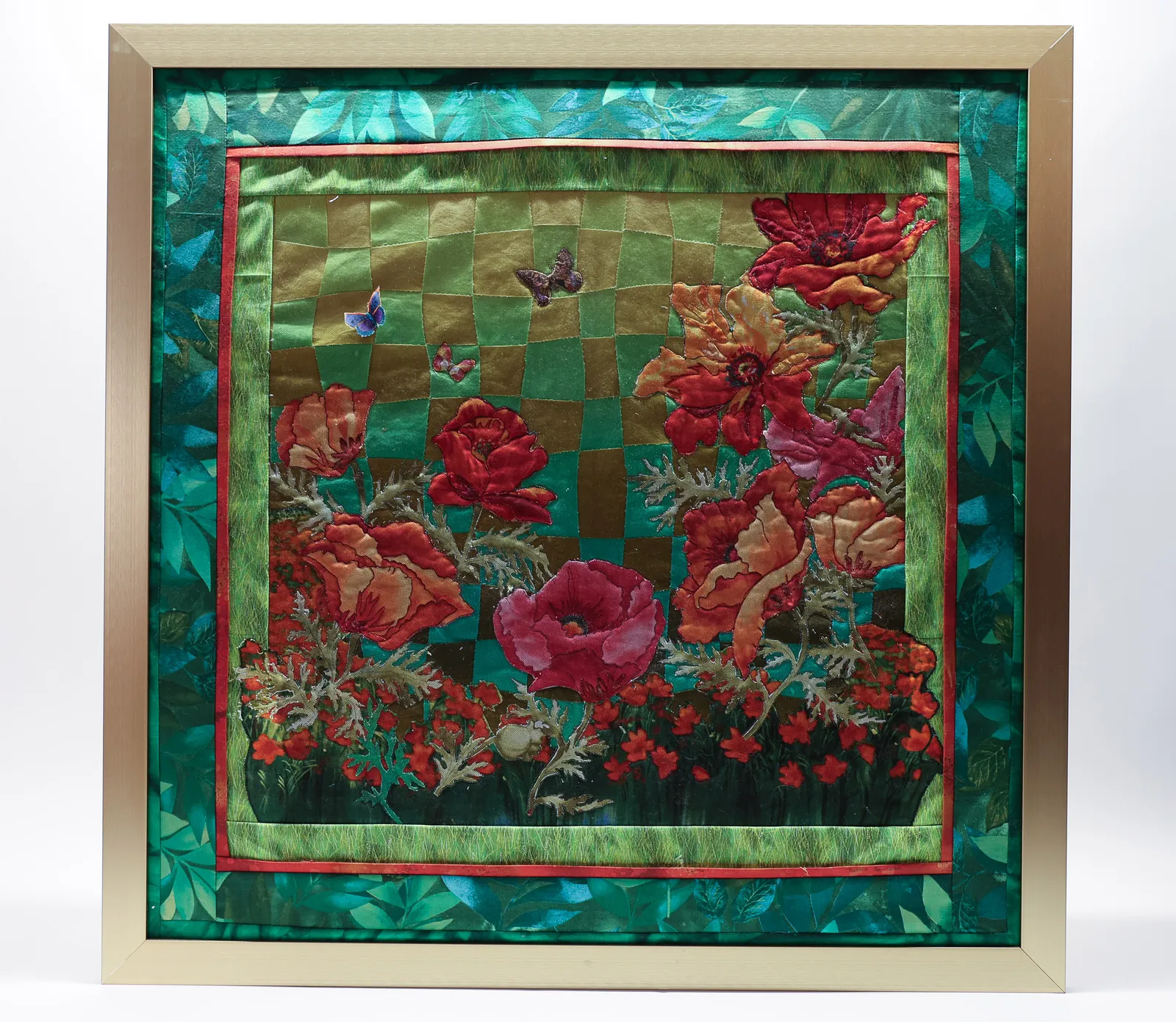 The One Who Flew Away Quilted Artwork