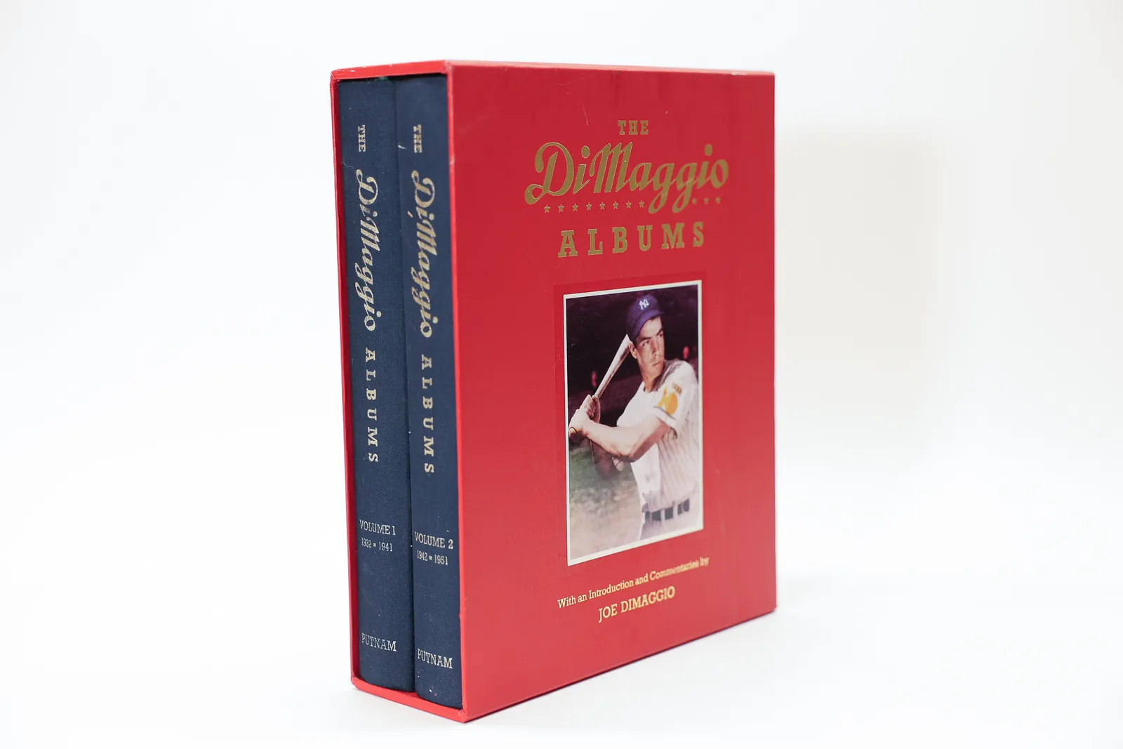 1989 DiMaggio Albums, 2-Vol Set, Putnam, 1st Ed