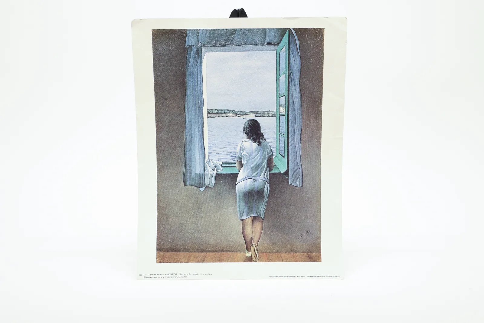 Salvador Dalí "Jeune Fille à la Fenêtre" Print