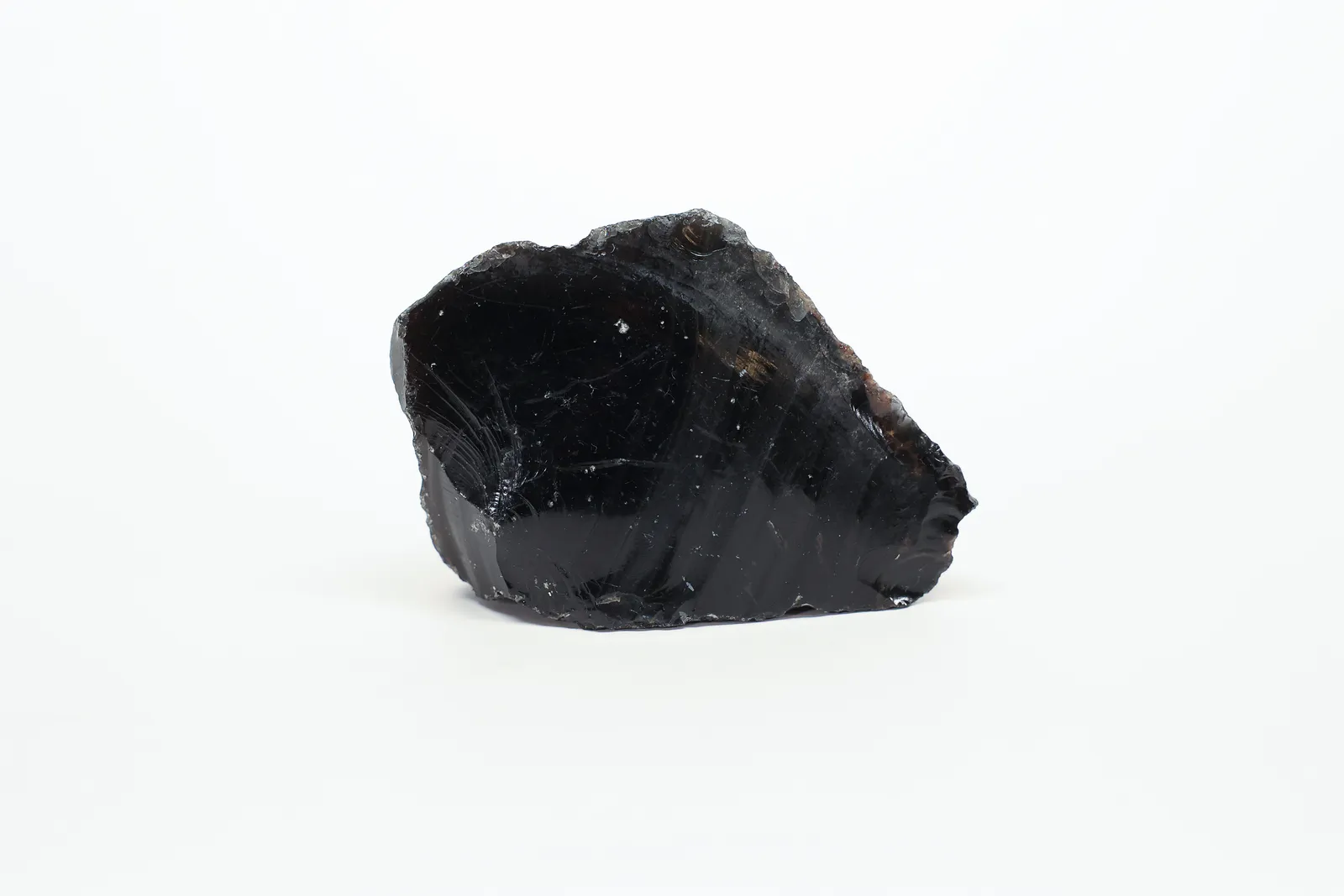 Raw Black Obsidian Specimen