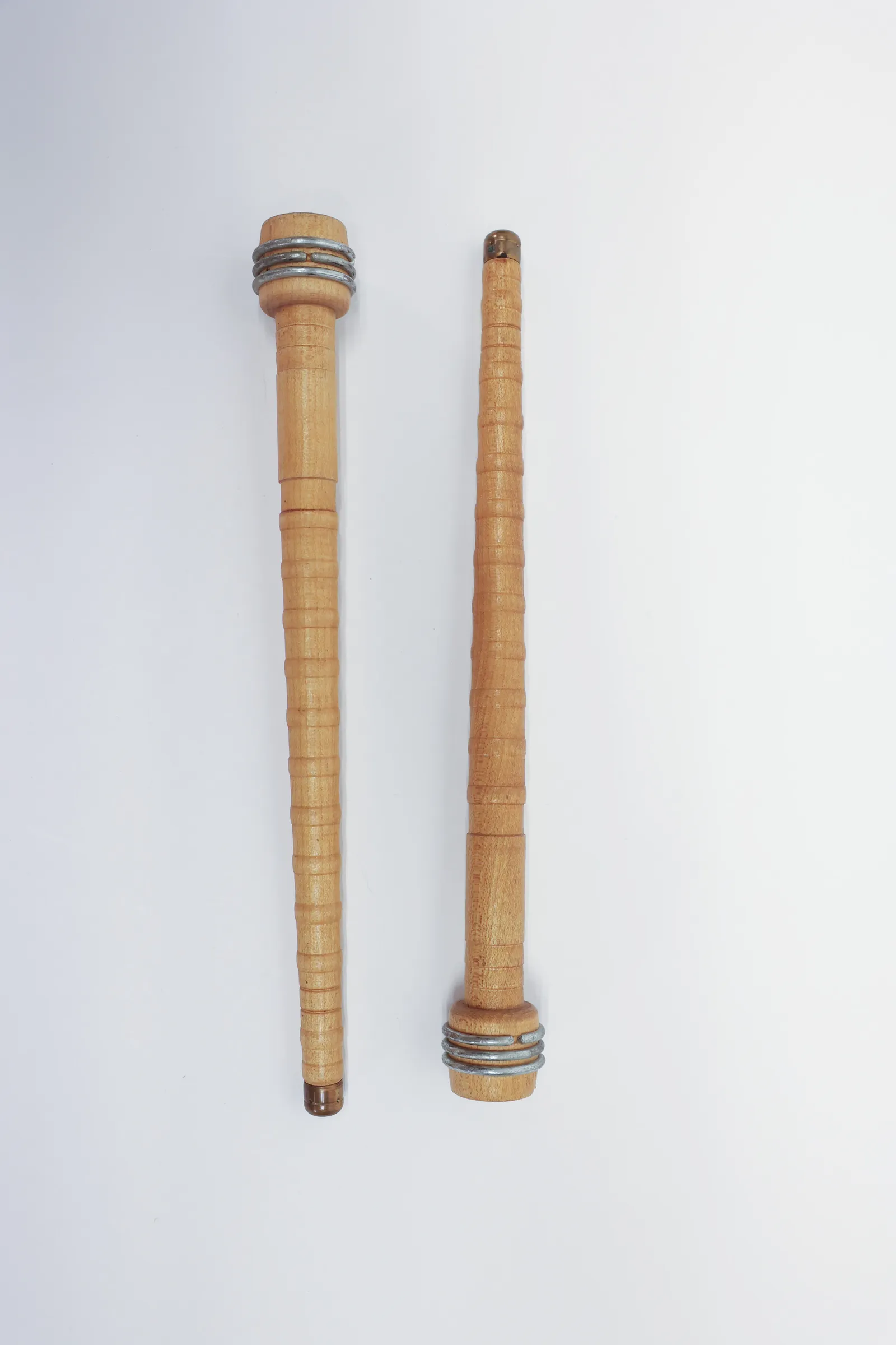 Pair of Wooden Quill Bobbins