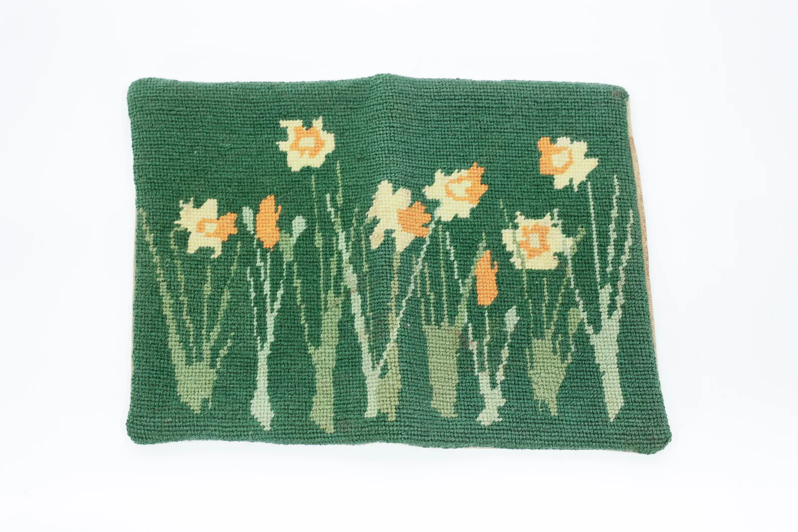 Antique Berlin Wool Work Needlepoint Book Cover