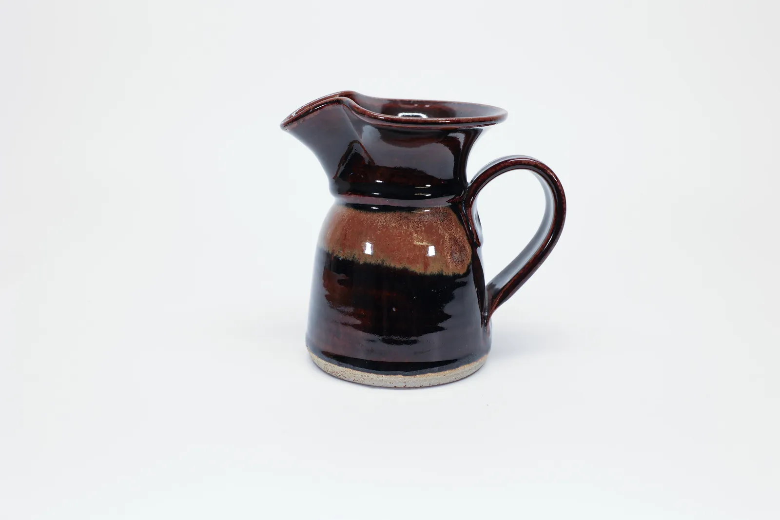 Studio Pottery Pitcher, Drip Glaze