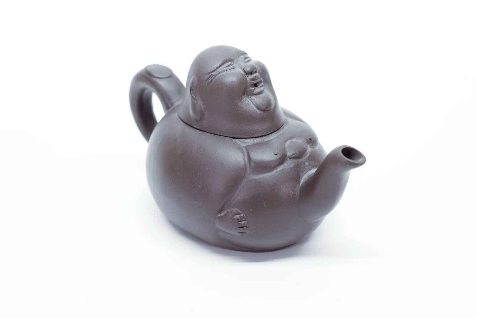 Chinese Yixing Zisha Laughing Buddha Teapot