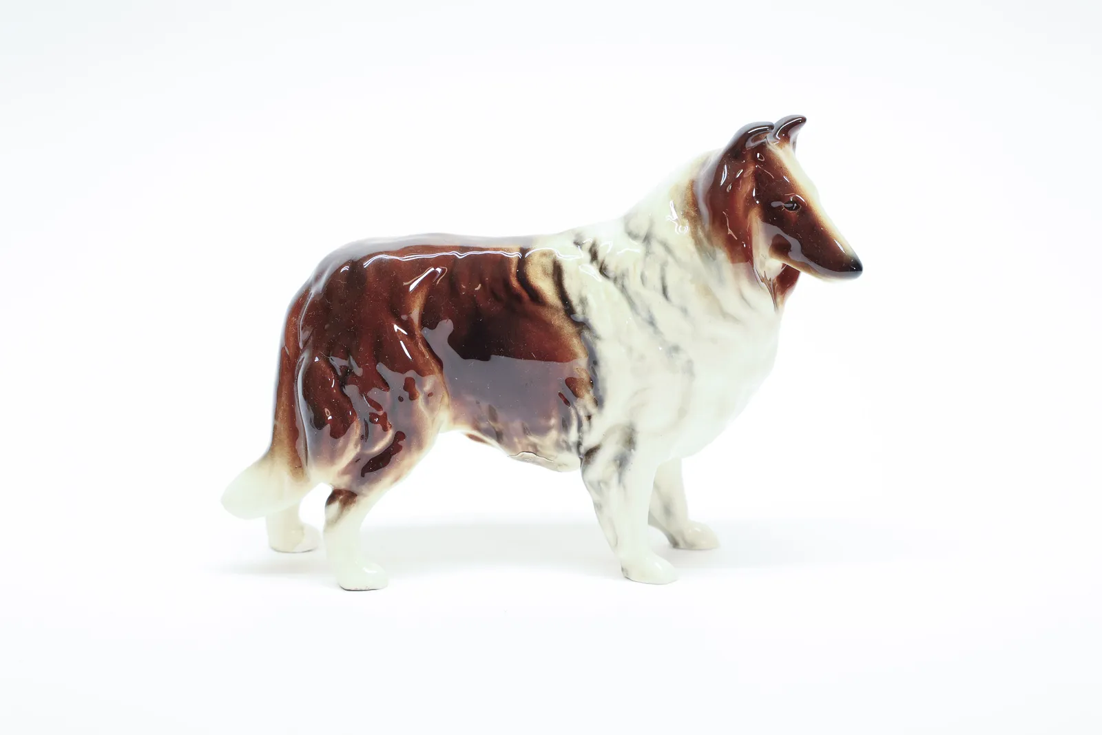 Robert Simmons Pottery Sable Collie Figurine