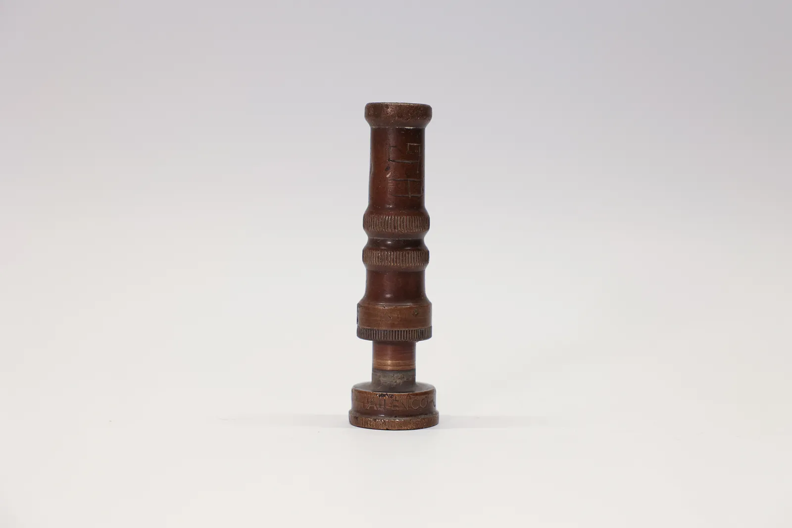Vintage Bronze Garden Hose Nozzle