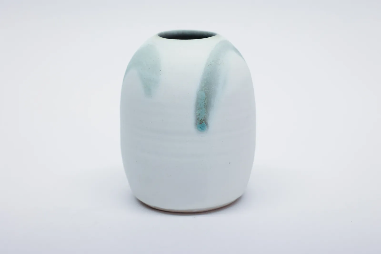 Studio Pottery Ceramic Vase Marked "ANK"