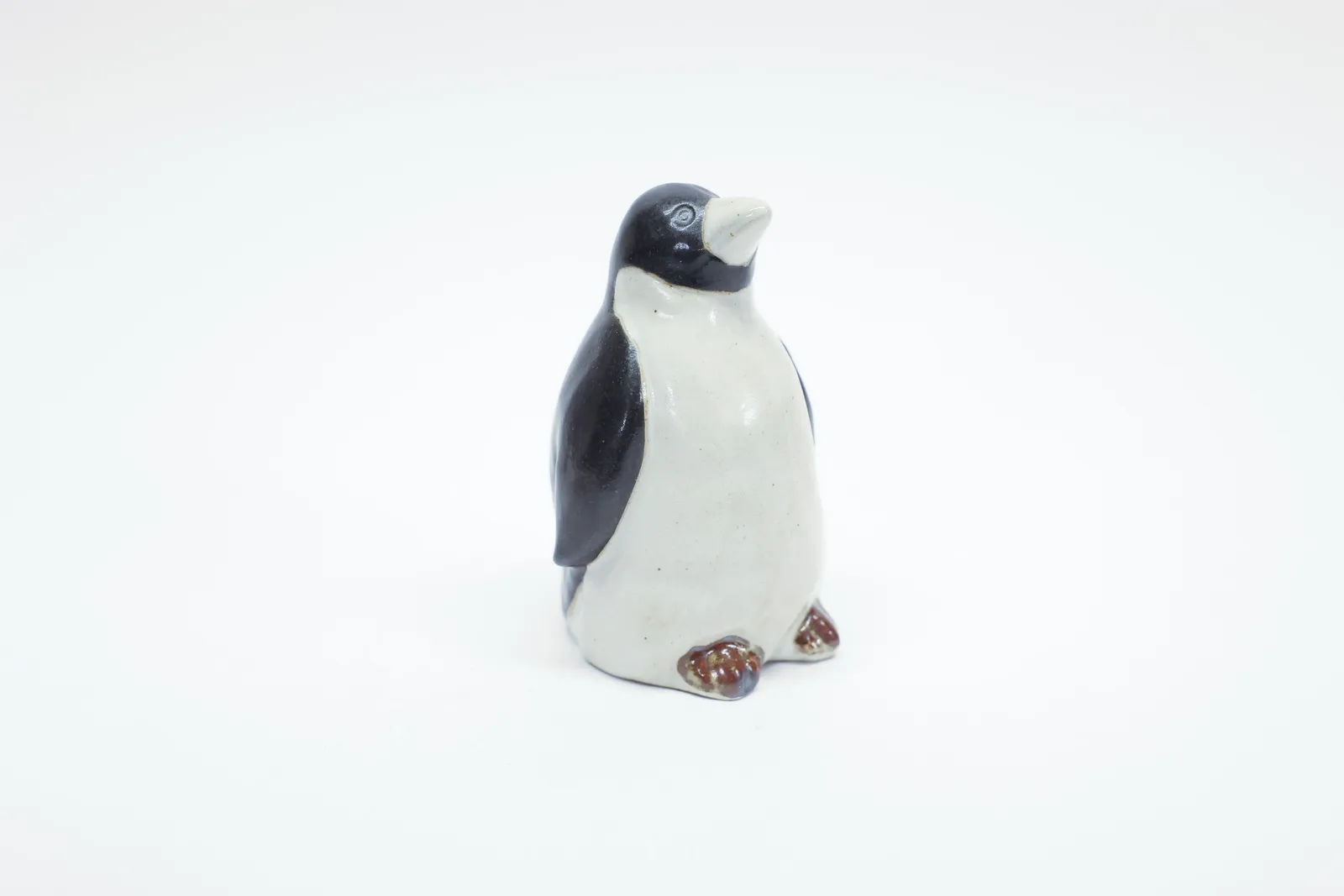 Vintage Scandinavian Ceramic Penguin Figurine