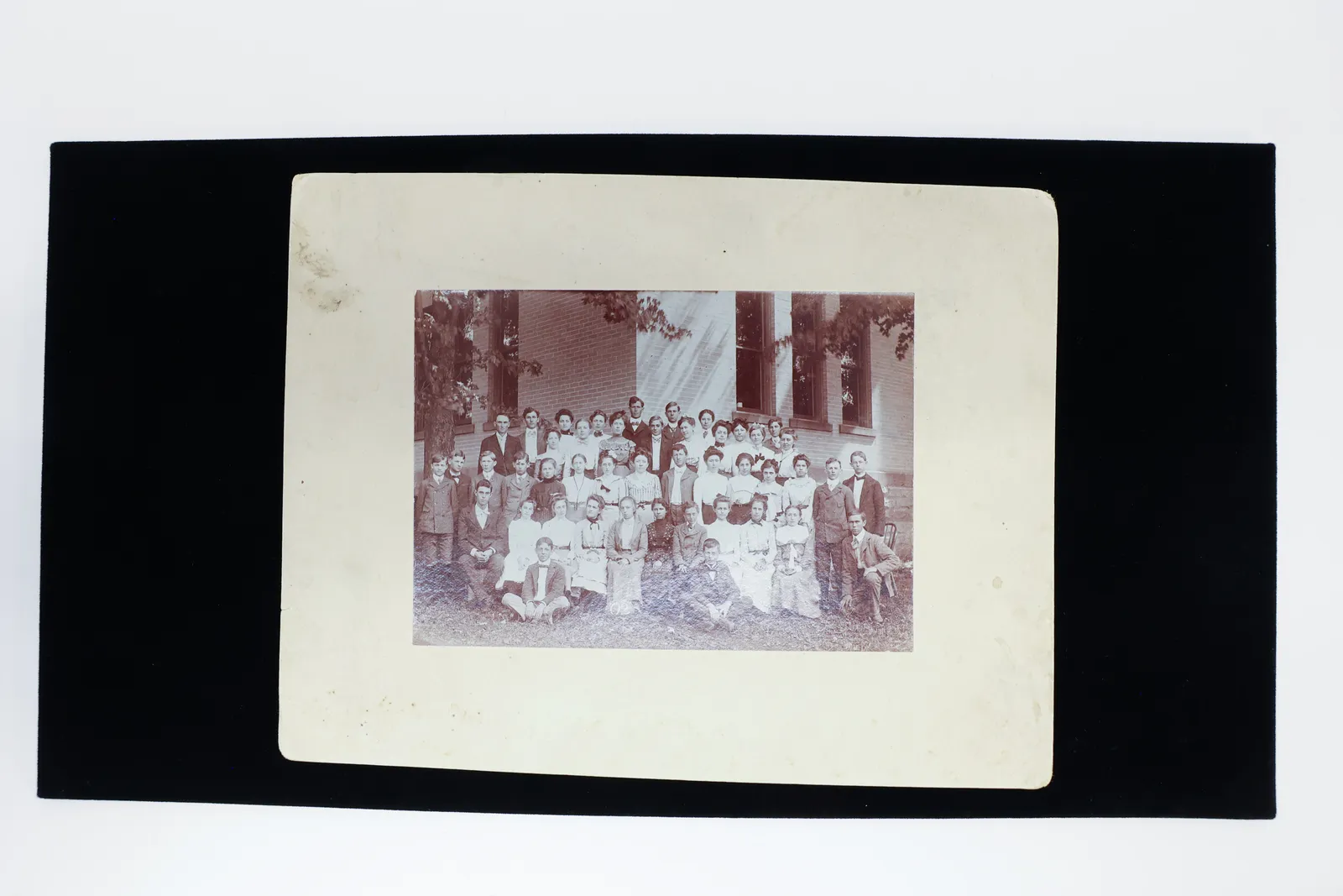 Antique Victorian School Photo