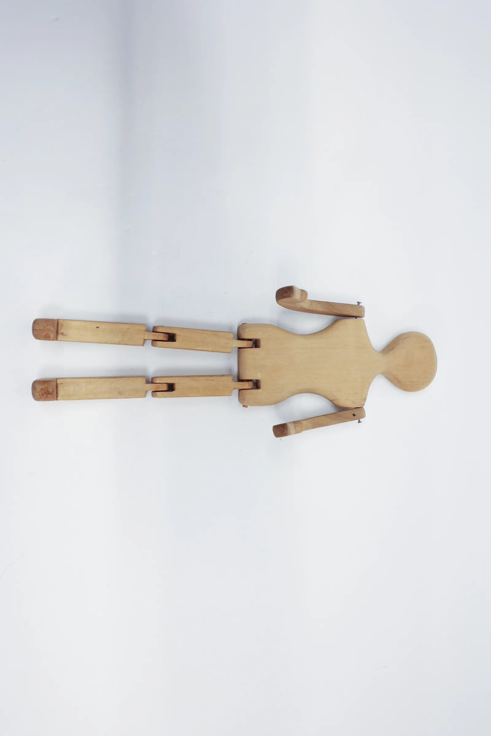 Antique Wooden Jointed Doll Body/Mannequin