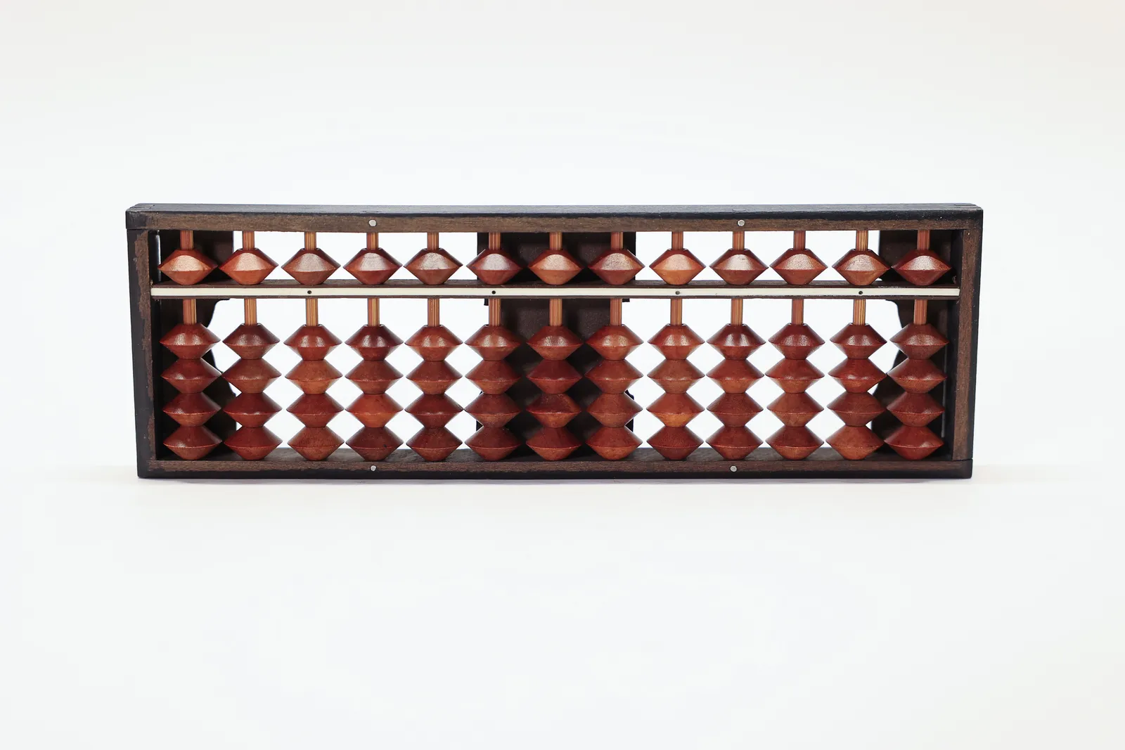 Japanese Wood Inlay Abacus