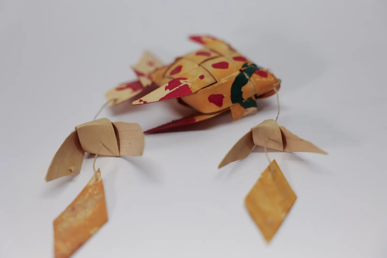 Woven & Painted Fish Ornament
