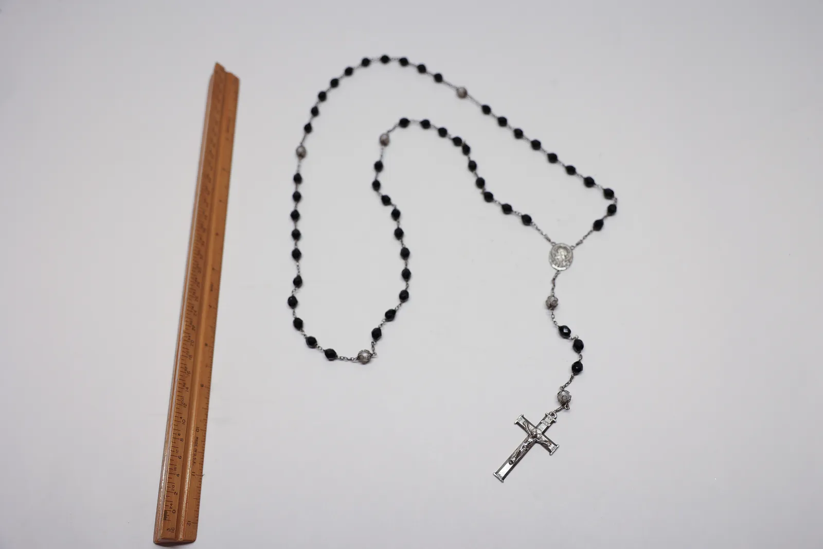 Vintage Sterling Silver Rosary