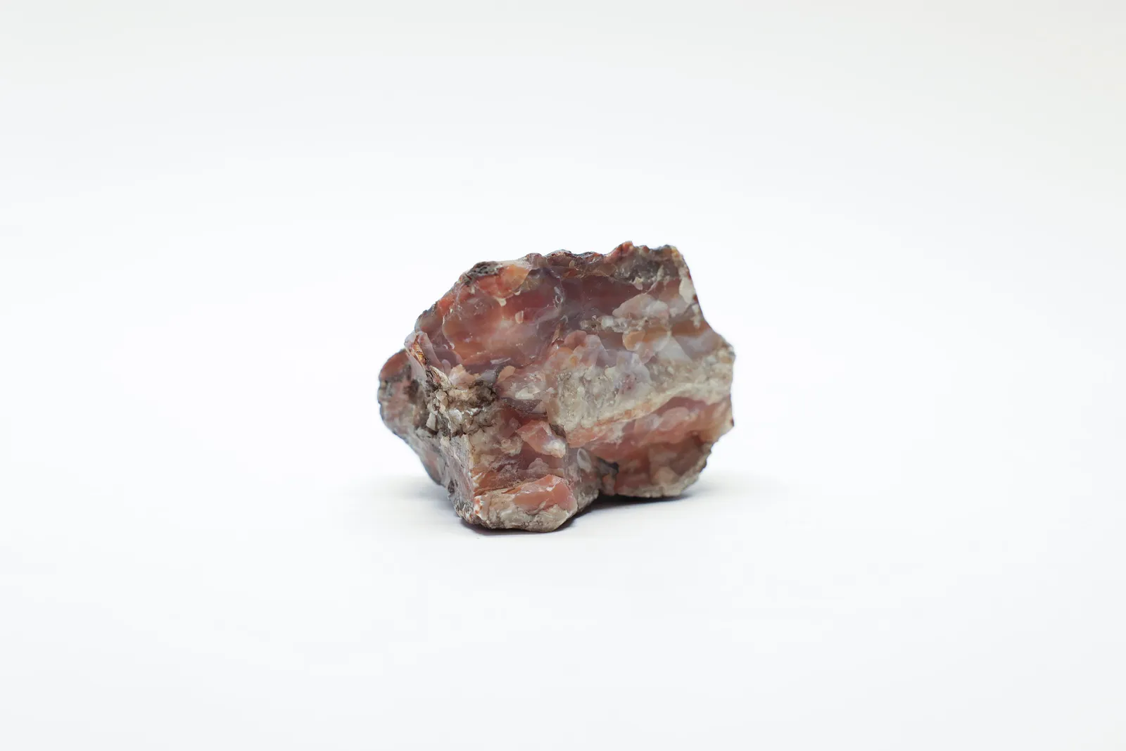 Carnelian Chalcedony Quartz Specimen