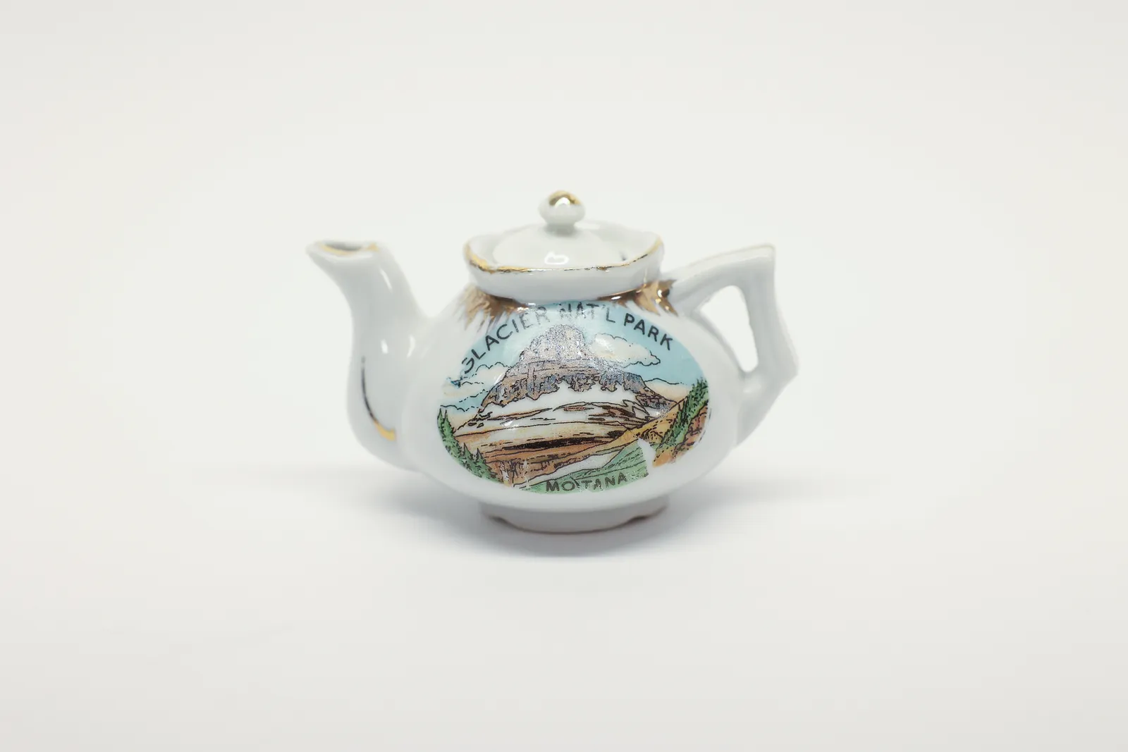 Glacier National Park Souvenir Mini Tea Kettle