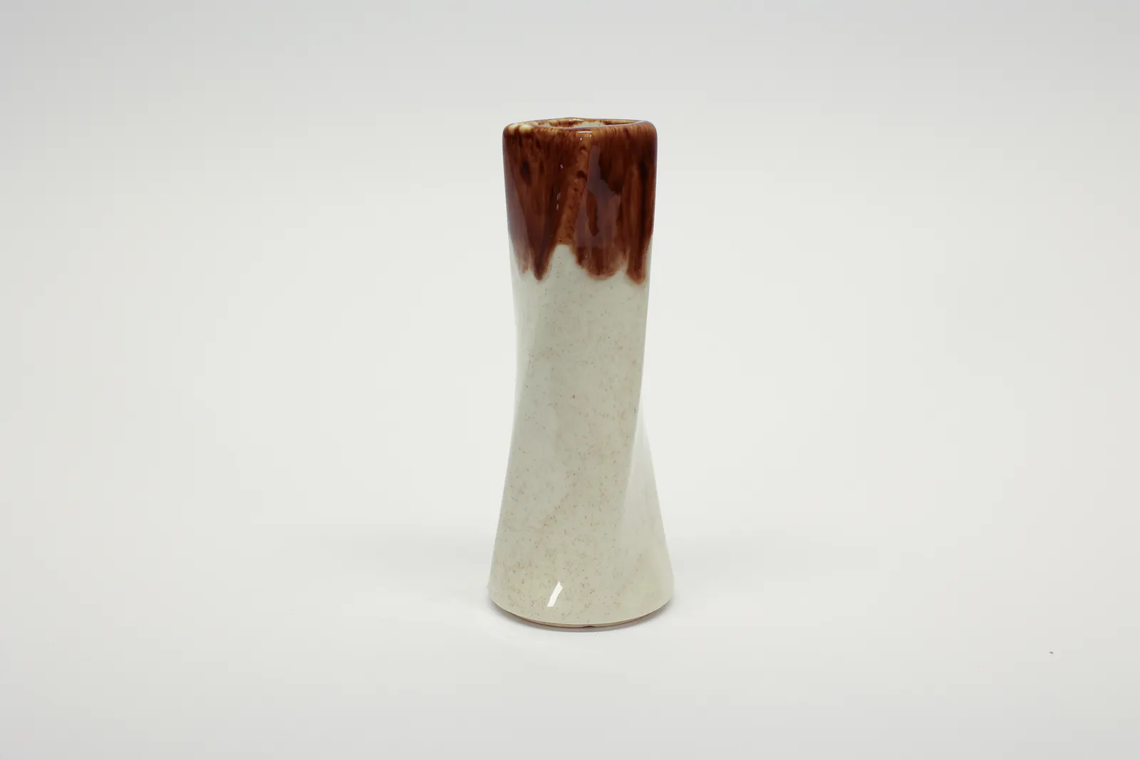 McCoy Floraline #542 Drip Glaze Vase
