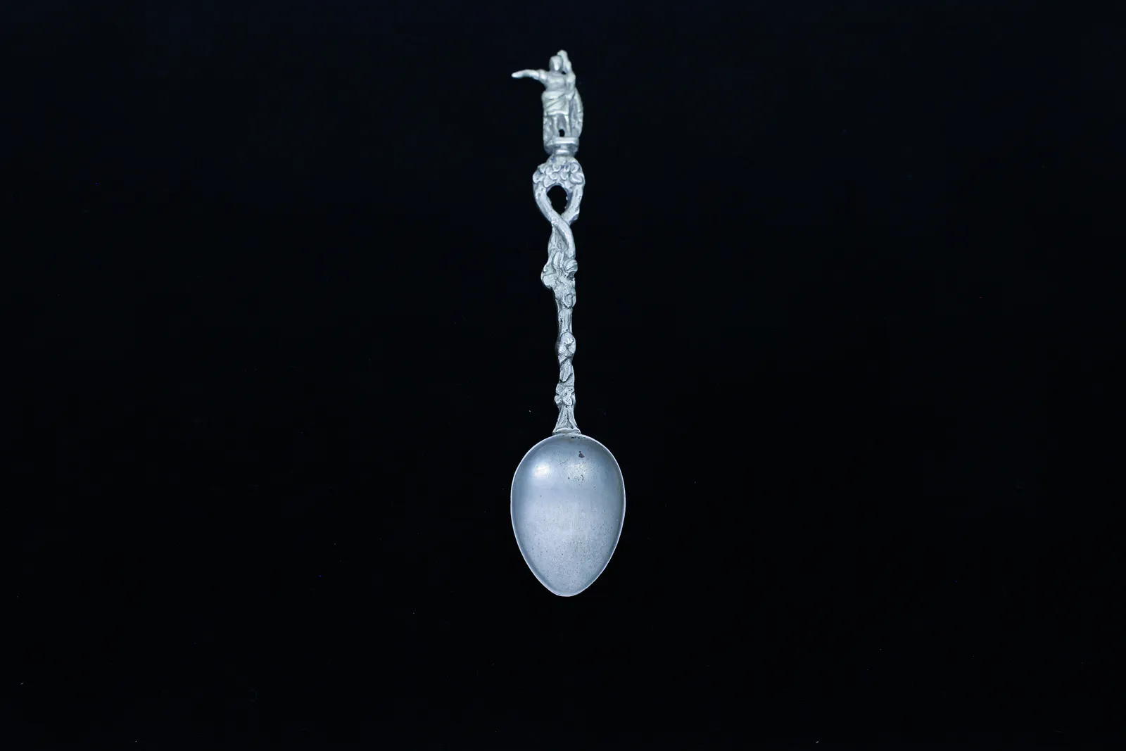 Italian Brass Figural Souvenir Spoon