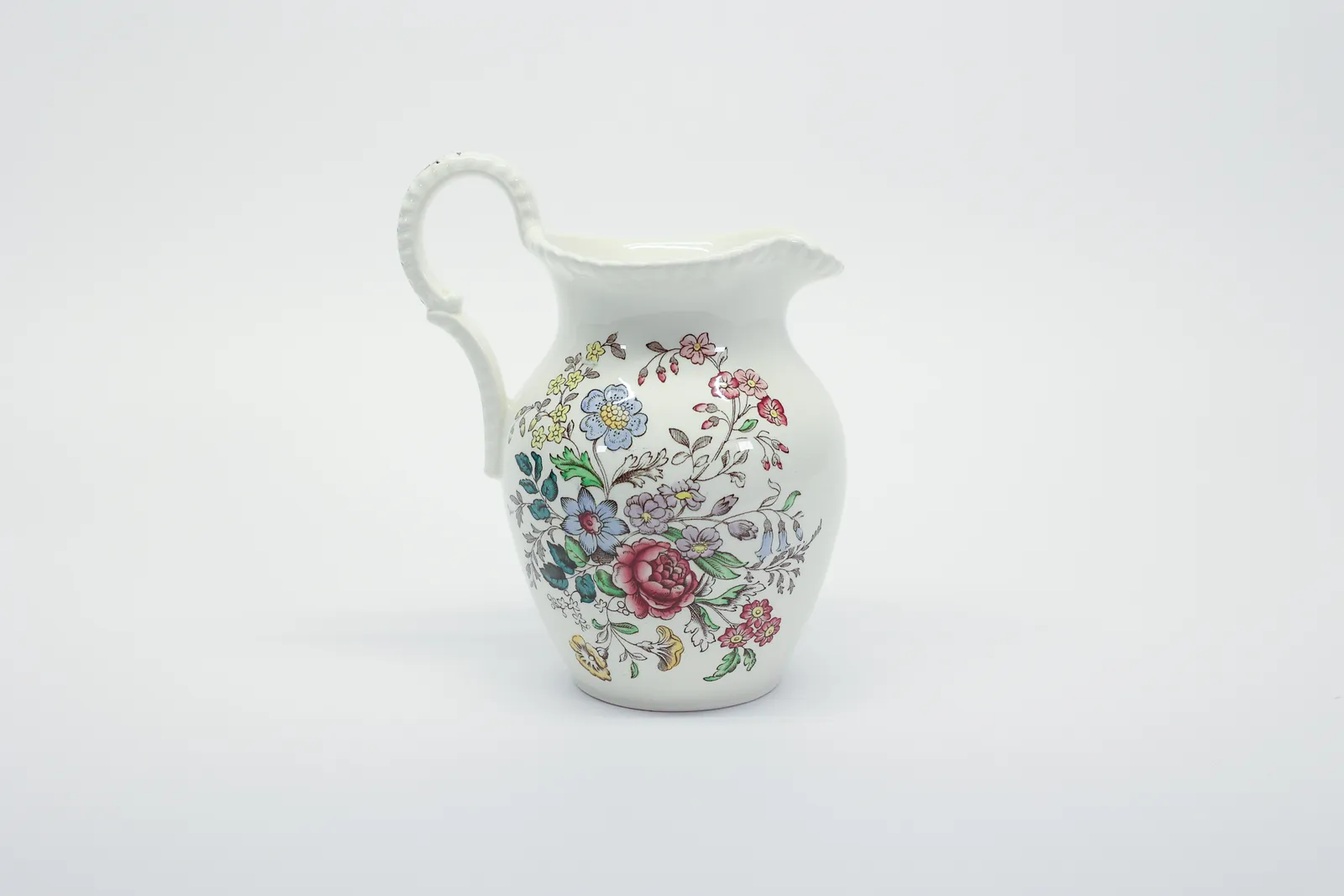 Vintage Copeland Spode "Romney" Floral Ceramic Pit