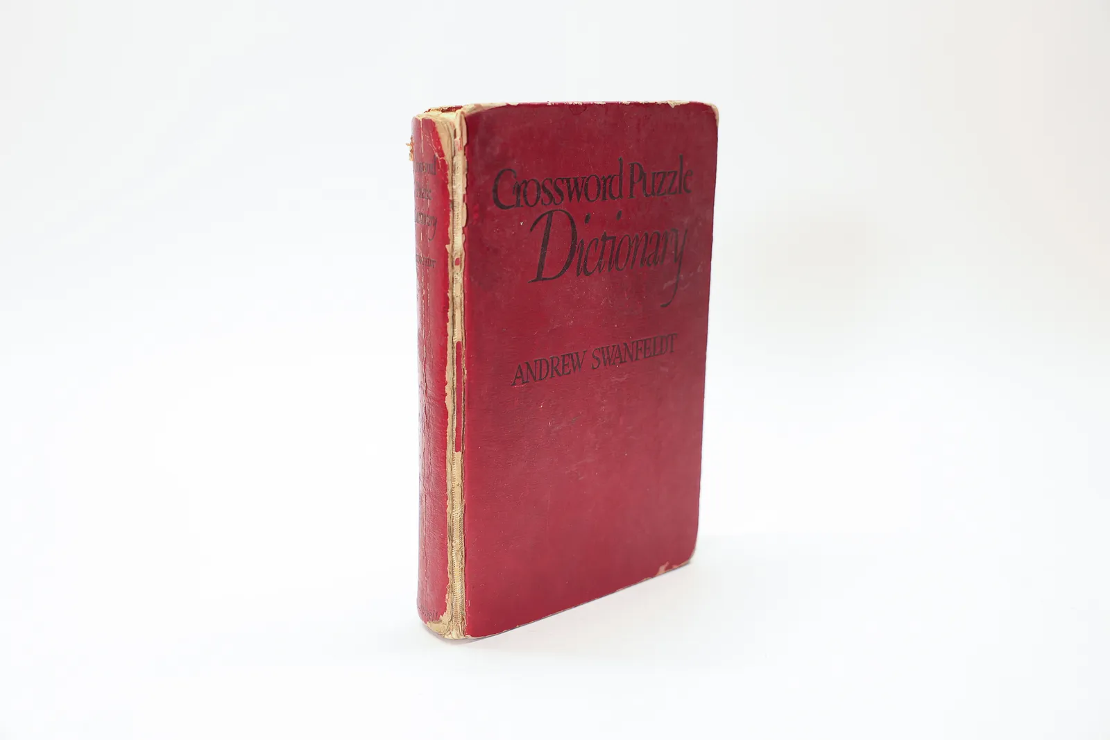 Crossword Puzzle Dictionary 1961 Book