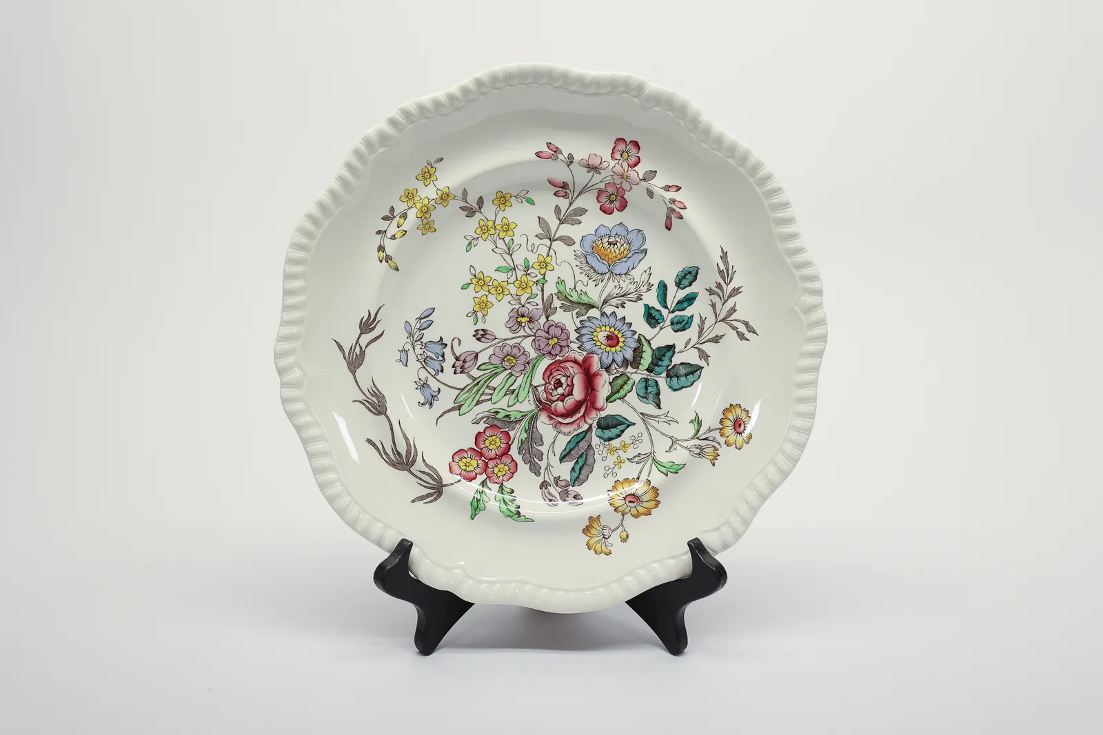 Set 8 Copeland Spode Romney Dinner Plates