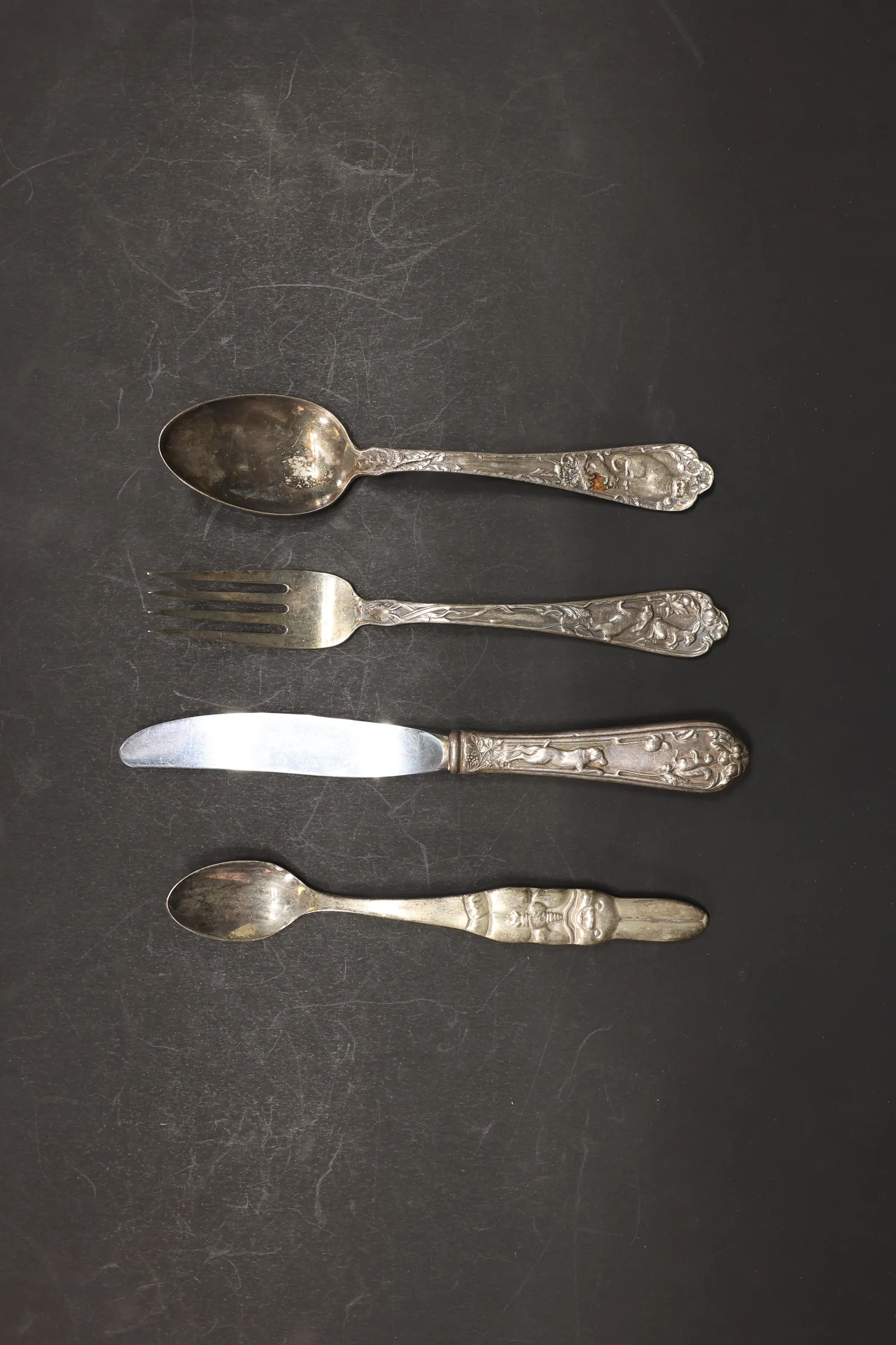 Reed & Barton "Animal" Silverplate Child's Set