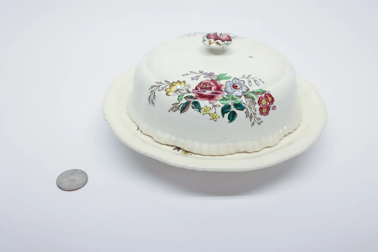 Copeland Spode "Romney" Covered Muffin Dish