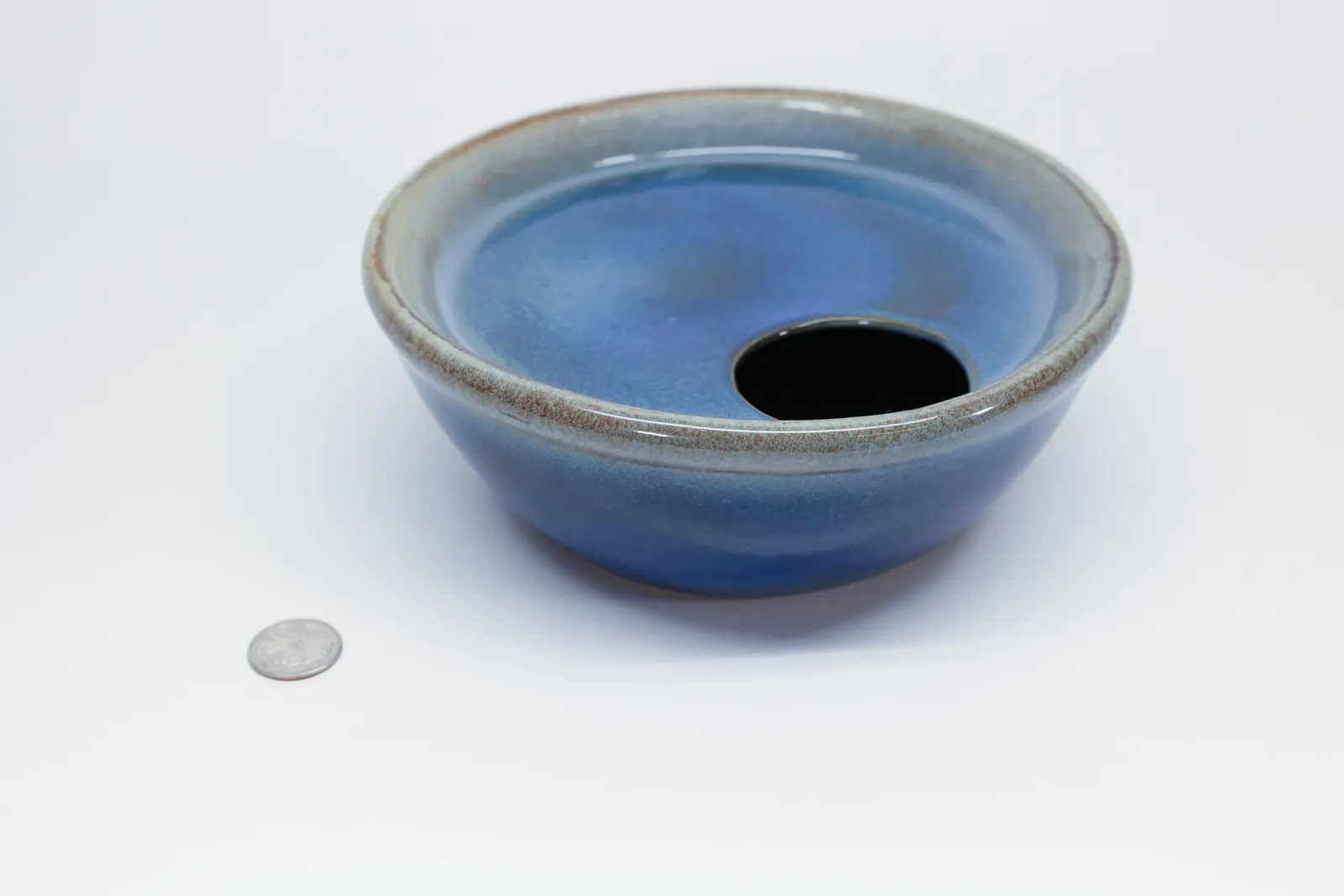 Studio Pottery Ikebana Ceramic Flower Frog