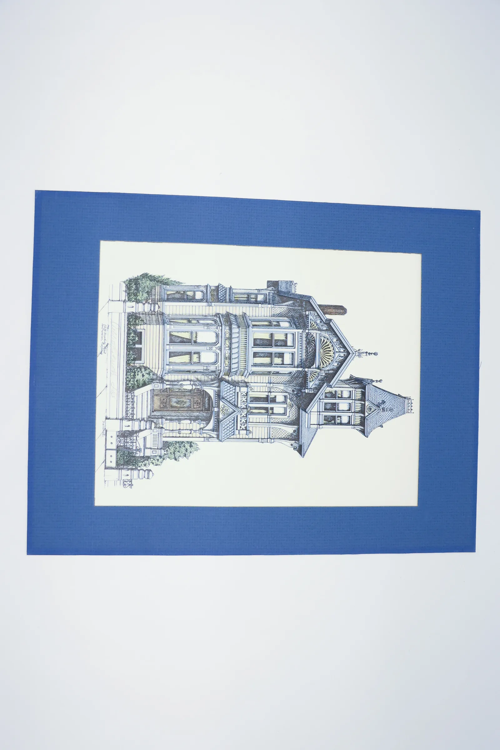D.W. Patrick 2230 Broadway St. San Francisco Print