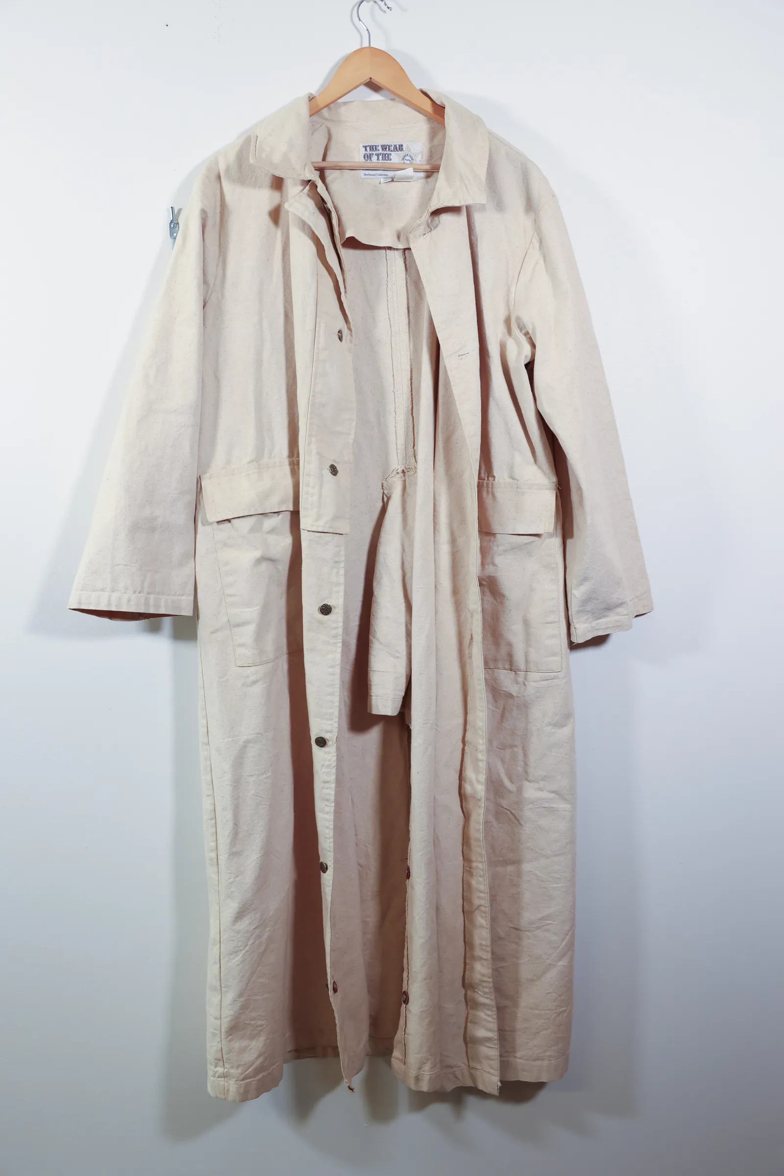 Vintage Wear of the West Canvas Duster Coat XL