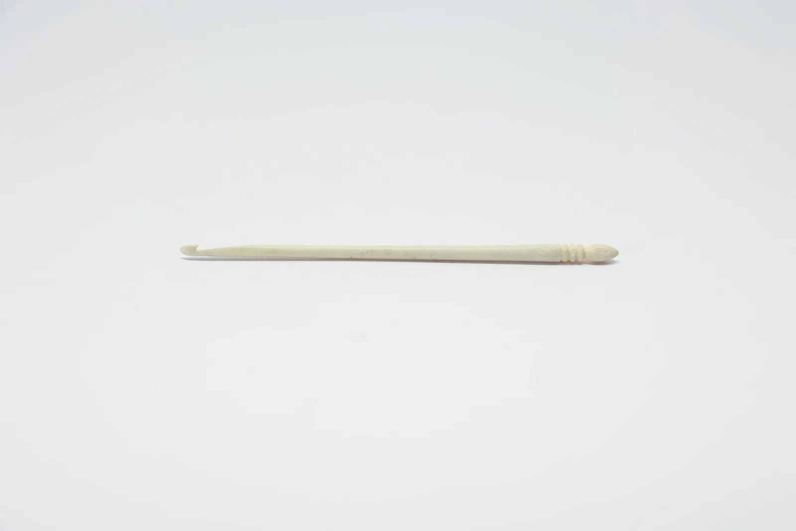 Antique Carved Bone Crochet Hook