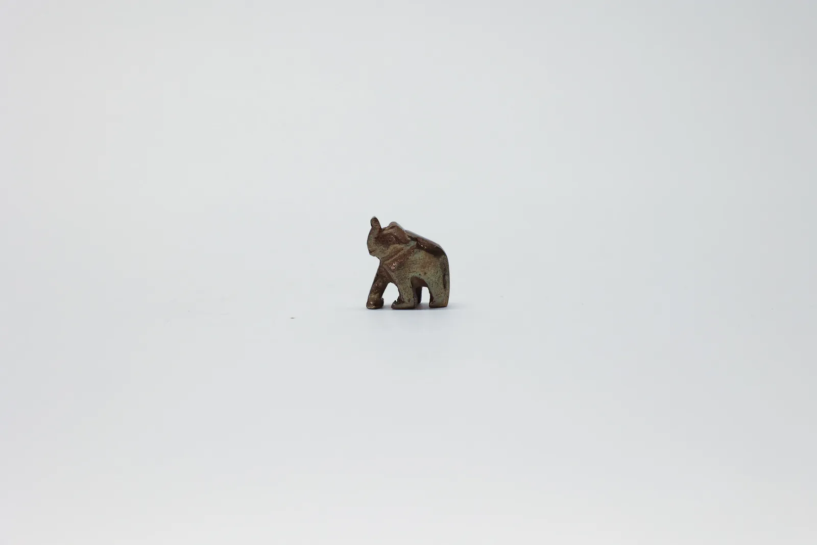 Vintage Brass Elephant