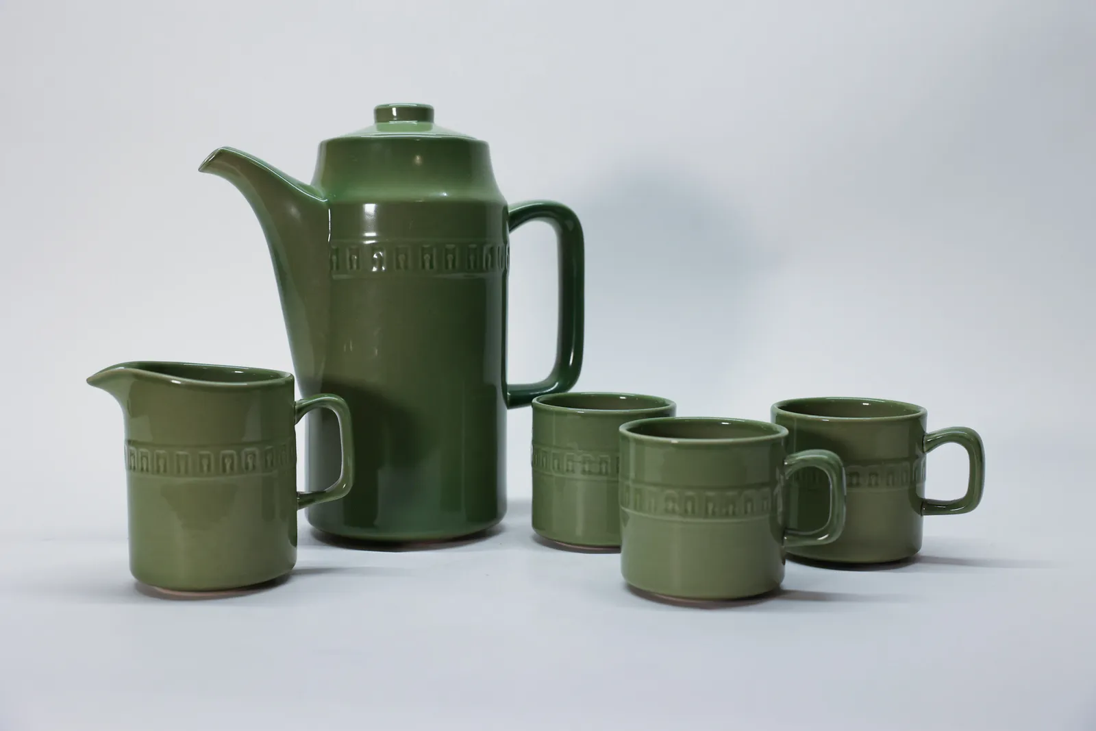 Vintage Stonecraft Seminole Coffee/Tea Pot Set