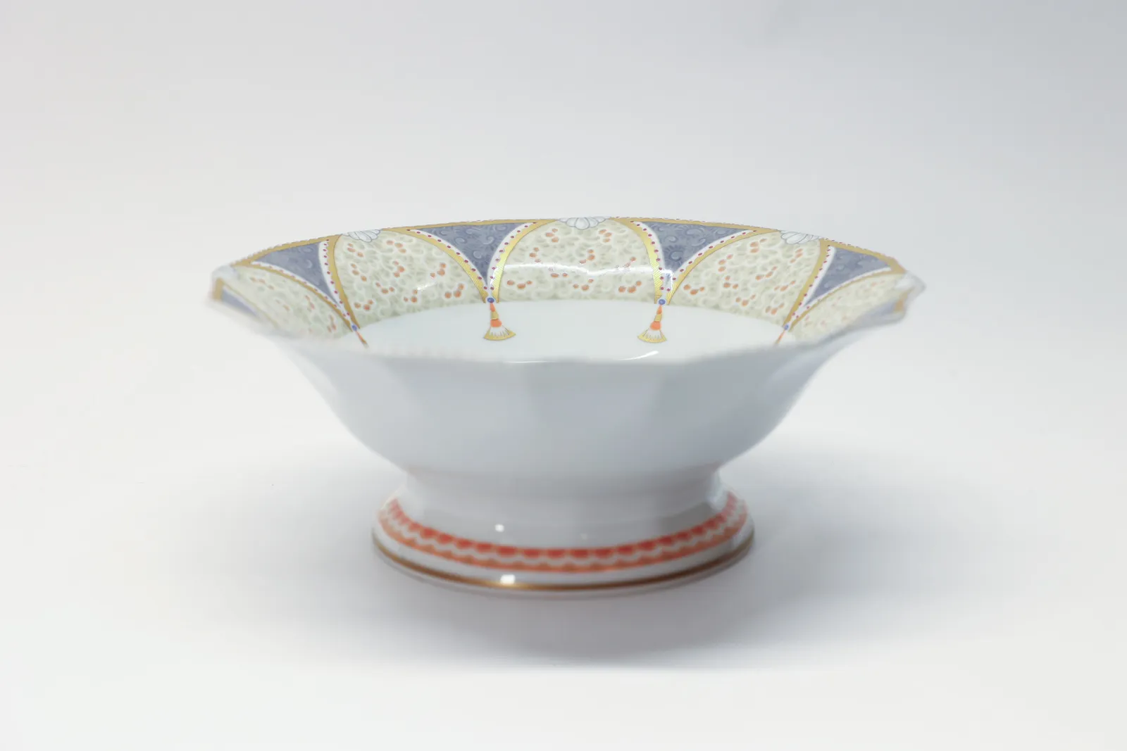 Royal Copenhagen Fairytale Grey Footed Dish 577