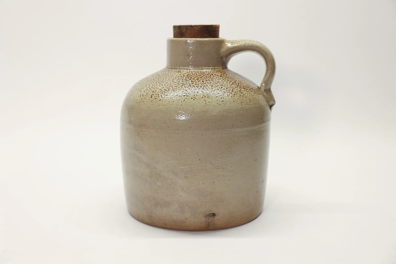 Antique Salt Glaze Tobacco Spit Jug Circa 1880